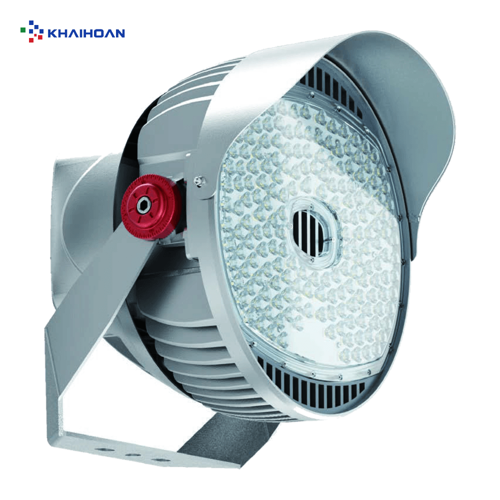 KHR350 — đèn pha LED thể thao 500 W, mặt trước với 180 chip LED và tấm chắn chói